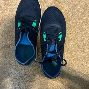 ua sonic 5 shoes navy blue